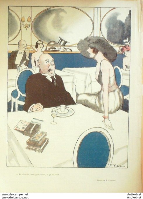 Le Rire 1921-03-19 # 111 Journal humoristique Ed.Originale Jacques l'Etrangleur