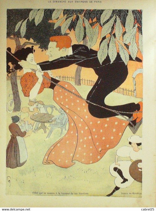 Le Rire 1897 n°151 Léandre Roubille Métivet Huard Radiguet Somm