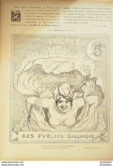Le Rire 1921-03-19 # 111 Journal humoristique Ed.Originale Jacques l'Etrangleur