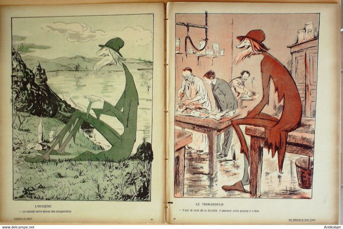 L'Assiette au beurre 1907 # 317 Les opinions de César Tripet Savignol