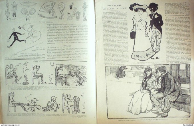 Le Rire 1901-12-28 # 373 Journal humoristique Ed.Originale Sabots de Tityre