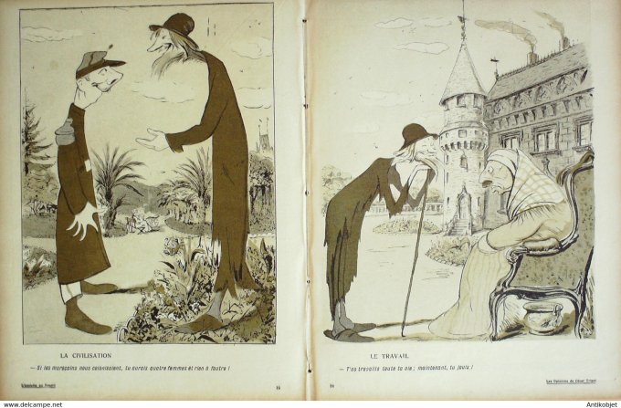 L'Assiette au beurre 1907 # 317 Les opinions de César Tripet Savignol
