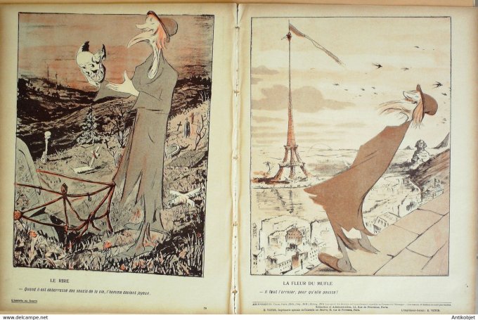 L'Assiette au beurre 1907 # 317 Les opinions de César Tripet Savignol