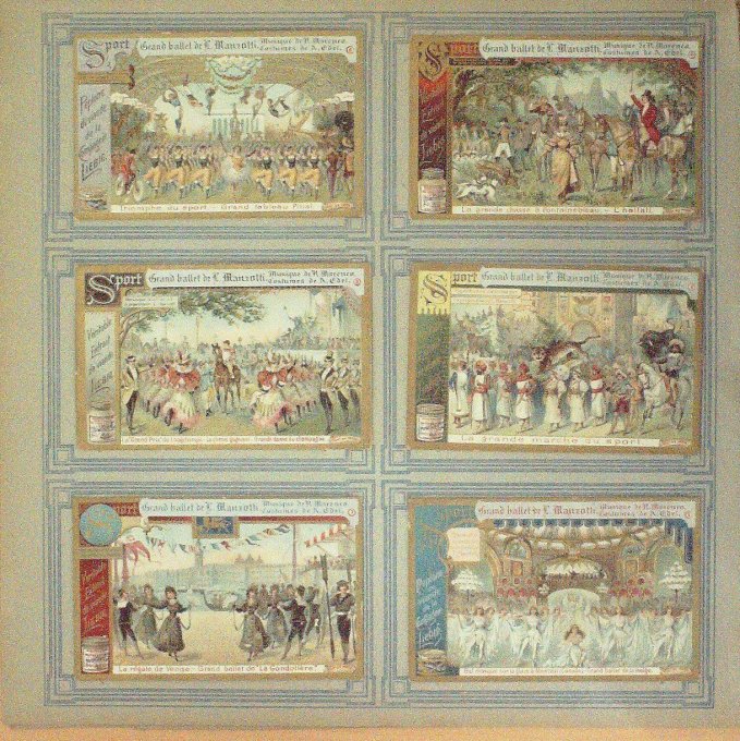 Grand Ballet De Manzotti 1898