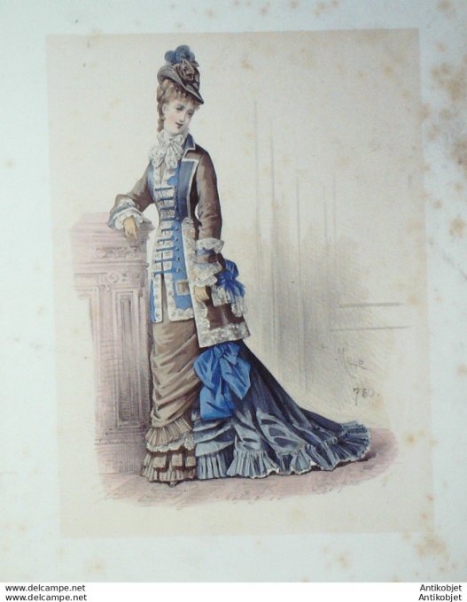 L'élégance parisienne 1873 # 730