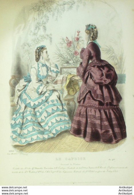 Le Caprice 1874 # 1038 (Maison Plumeul)