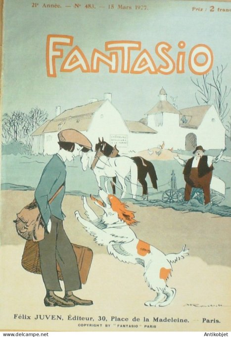 Fantasio 483 1927 Monnier Dupin Vallee Manuel Harry