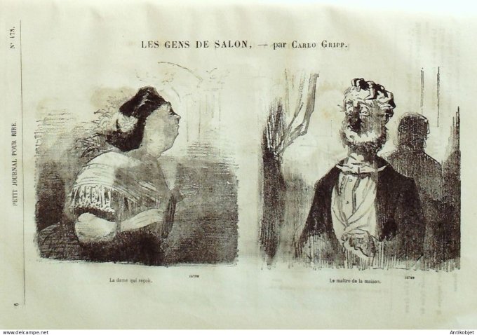 Petit journal pour Rire 1864 # 473 Les Amis Tararo