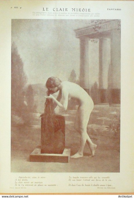 Fantasio 412 1924 Chimot Mendousse Gerbault Mirande De Regnier Bonnotte