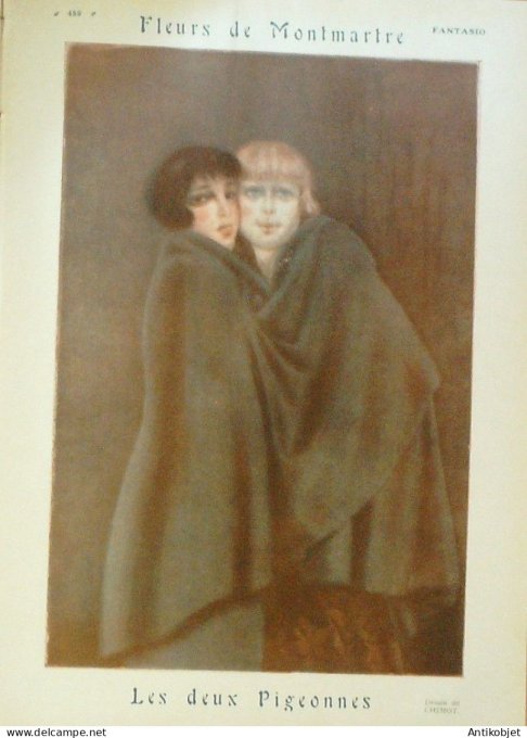 Fantasio 412 1924 Chimot Mendousse Gerbault Mirande De Regnier Bonnotte