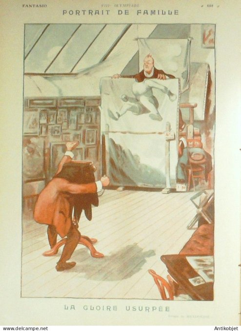 Fantasio 412 1924 Chimot Mendousse Gerbault Mirande De Regnier Bonnotte