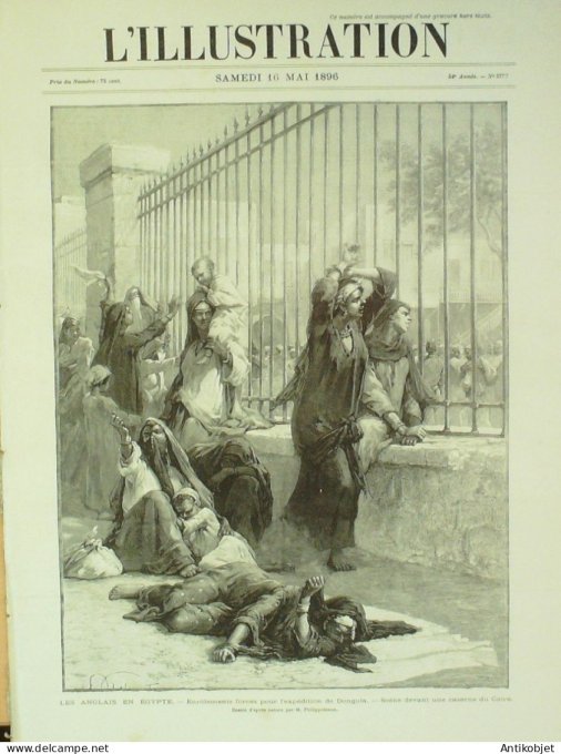 L'illustration 1896 n°2777 Egypte Dongola Andorre Saintes Maries de la Mer (13)