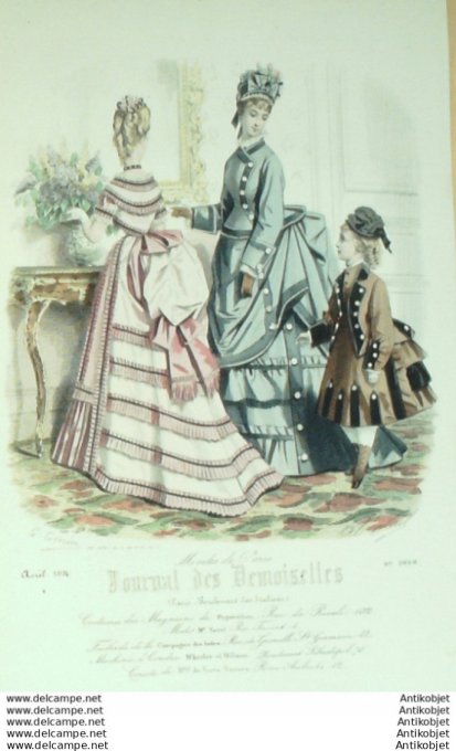 Journal de Demoiselles 1873 # 3938 (Maison Tarol)