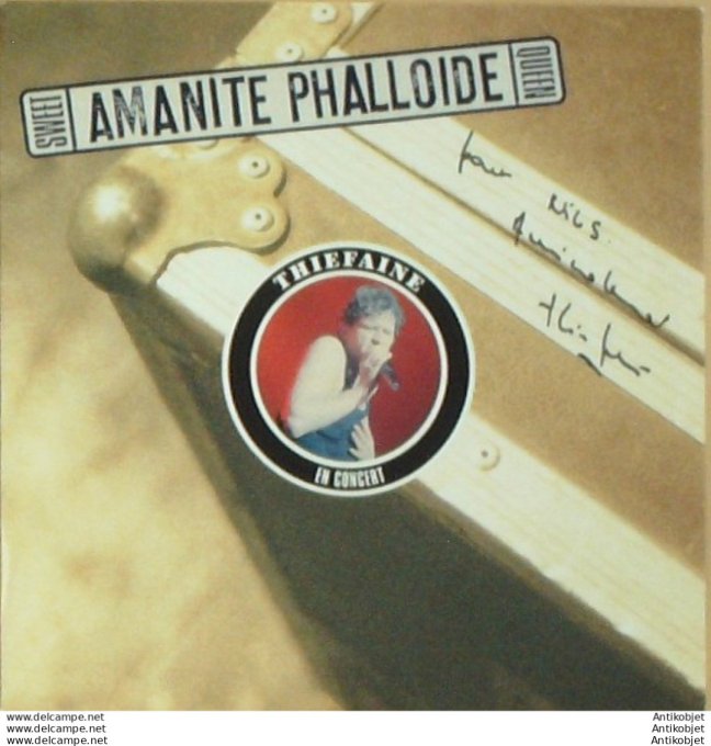 Thiefaine Hubert-Félix (photo Halles de Schaerbeek) 1969 dédicacée