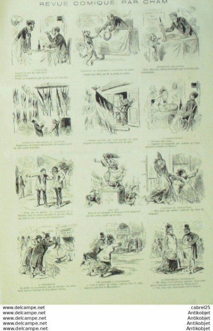 Le Monde illustré 1878 n°1115 Expo Universelle Kabyles Cornonniers Gustave Dore Abbé Roussel Chapu L