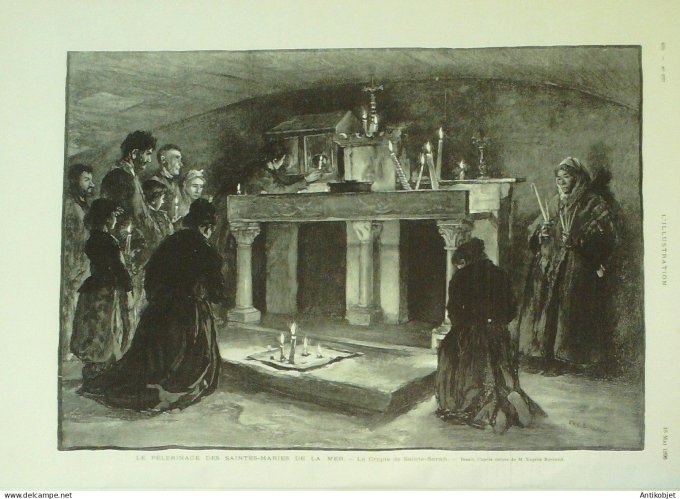 L'illustration 1896 n°2777 Egypte Dongola Andorre Saintes Maries de la Mer (13)