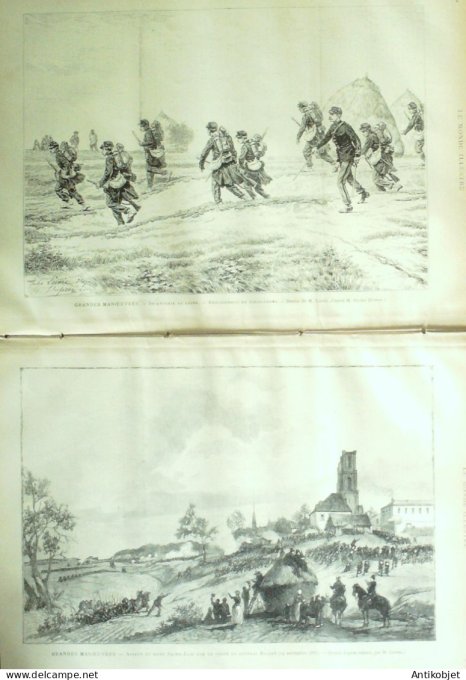 Le Monde illustré 1885 n°1487 Mont Saint-Eloi Chine héros du Tonkin