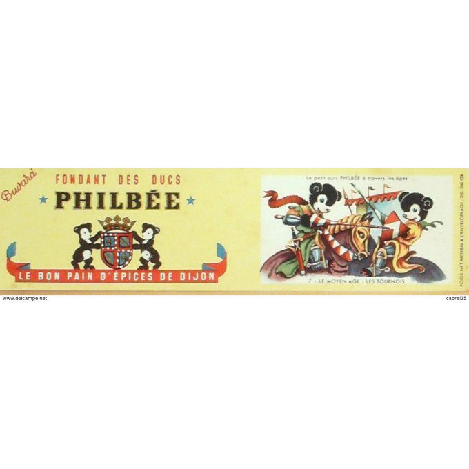 Buvard PHILBEE Biscuiterie