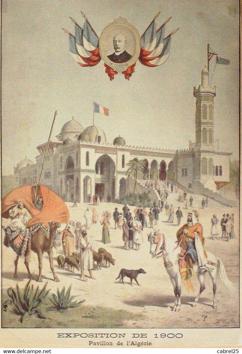 ALGERIE (Pavillon exposition universelle 1900)