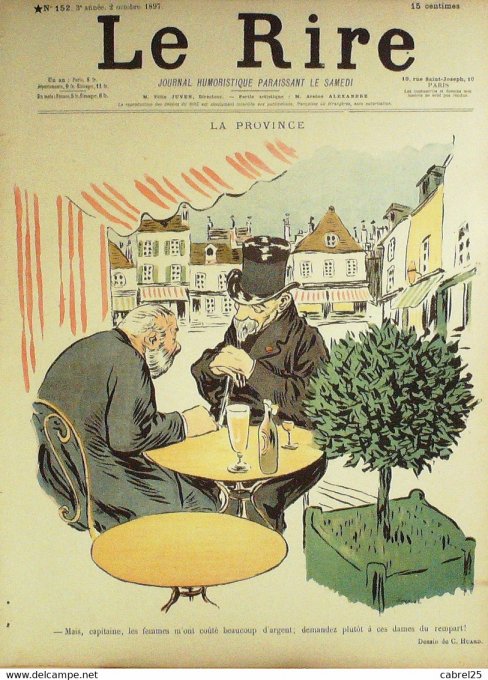 Le Rire 1897 n°152 Métivet Huard Léandre Puppett Lebègue Bertin