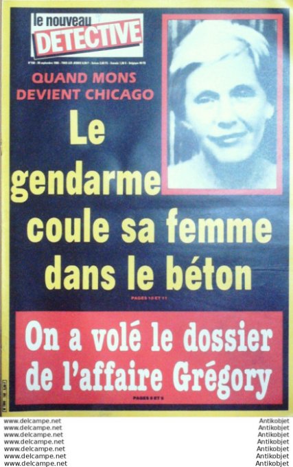 Détective 1985 # 158 Toulouse Sierk-Les-Bains Aix-en-Prov La Roche/Foron La Ciotat