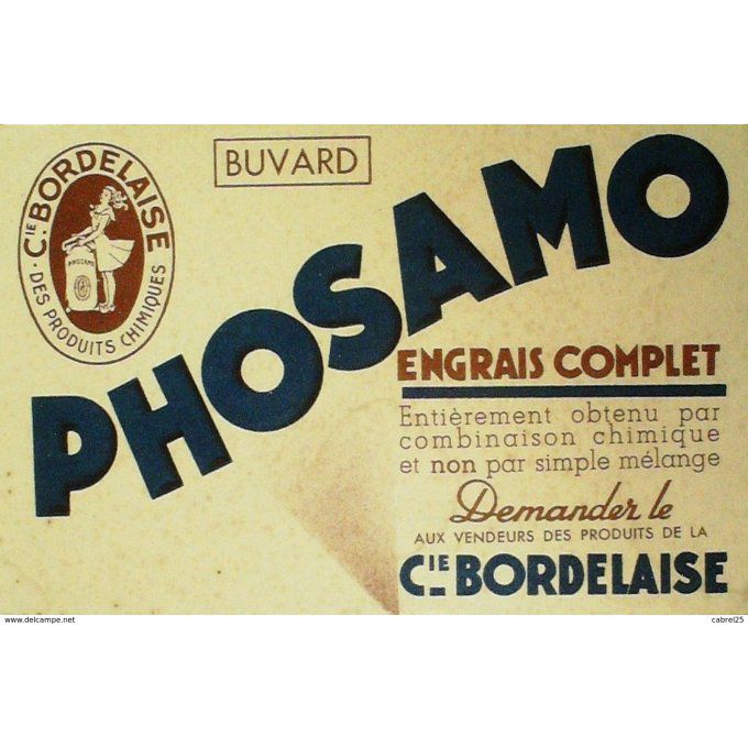 Buvard PHOSAMO Engrais