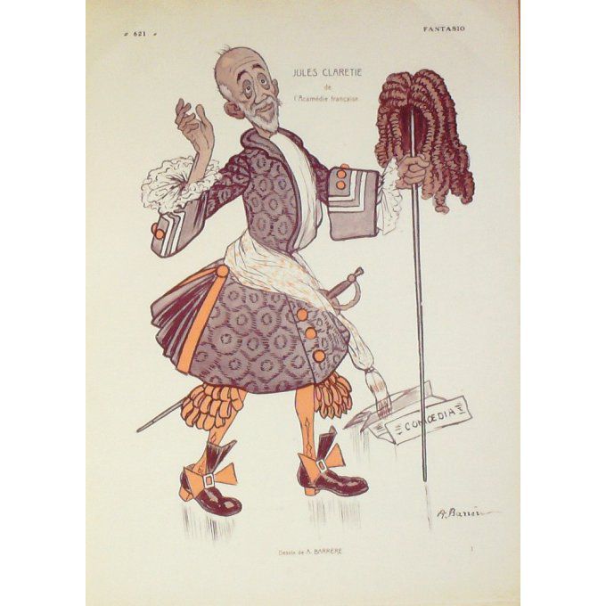 BARRERE-JULES CLARETIE-1922