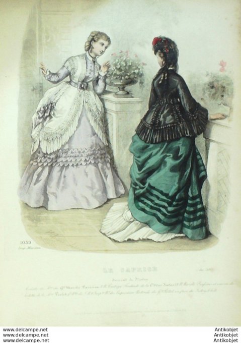 Le Caprice 1874 # 1039 (Maison Plumeul)