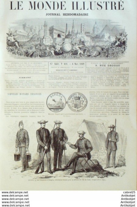 Le Monde illustré 1867 n°521 Italie Florence Expo Universelle