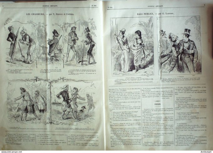 Le Journal Amusant 1874 #  906 L'Oeuf d'anesse Leonce Petit