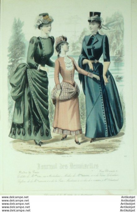 Journal de Demoiselles 1883 # 4431 (Maison Vidal) Amazone