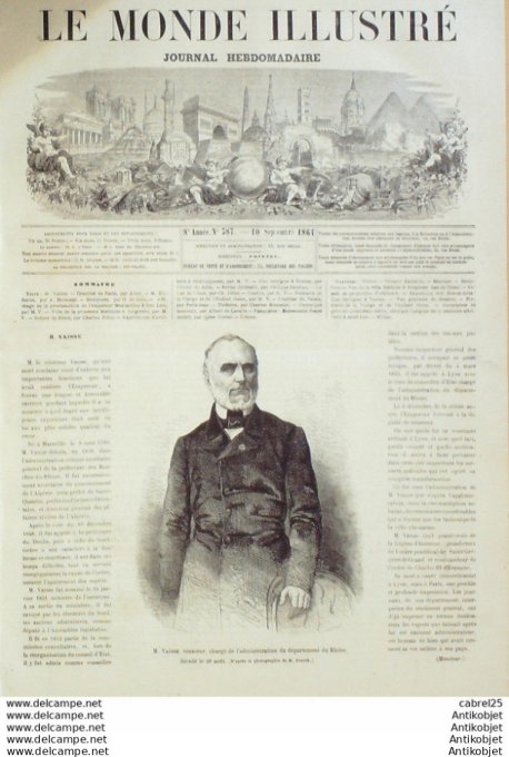 Le Monde illustré 1864 n°387 Mexique San Luis De Potosi Italie Belgirate Angleterre Shoeburgness