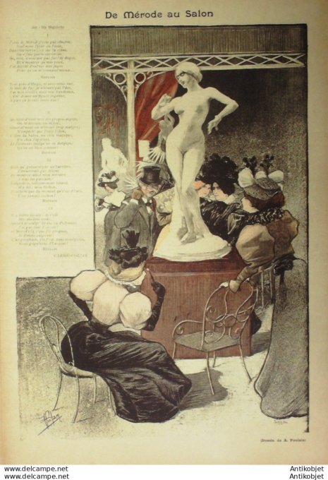 Gil Blas 1896 n°26 René MAIZEROY Pierre VALDAGNE CARRE-COLIAS Léon DUROCHER