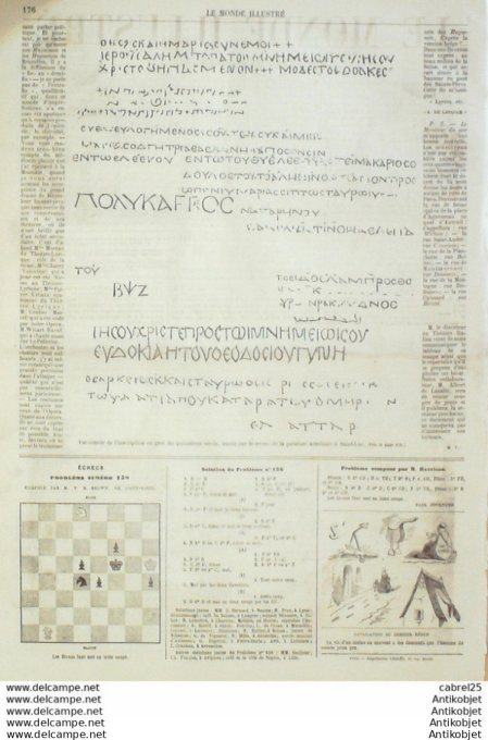 Le Monde illustré 1864 n°387 Mexique San Luis De Potosi Italie Belgirate Angleterre Shoeburgness