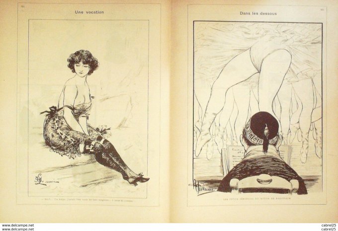 Le Frou Frou 1901 n° 55 MISTI PENCIL HAMI GUILLAUME BOUTEZ GOTTLOB