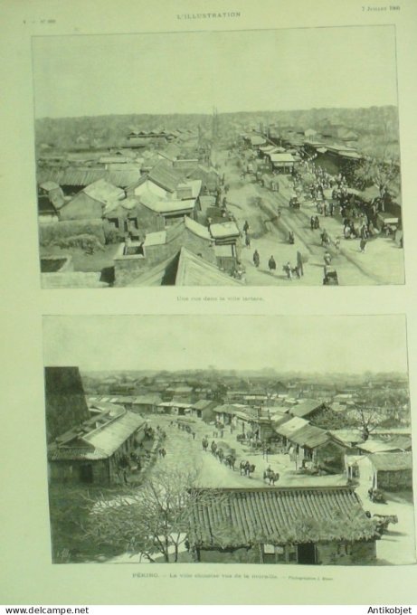 L'illustration 1900 n°2993 Chine Pékin Tsoung-Li-Yamen Clermond-Ferrand (63) Lourdes (64)