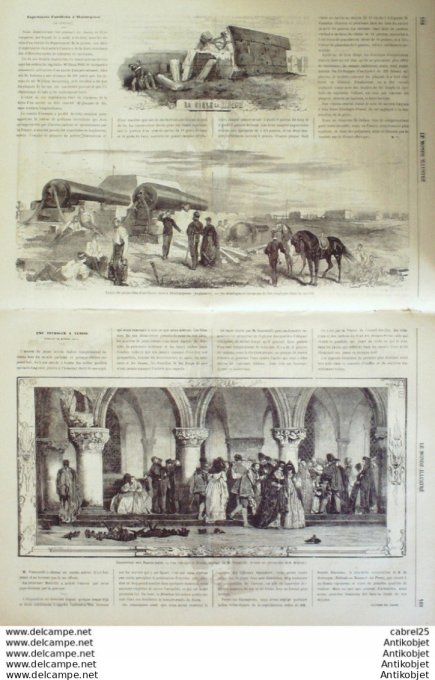 Le Monde illustré 1864 n°387 Mexique San Luis De Potosi Italie Belgirate Angleterre Shoeburgness