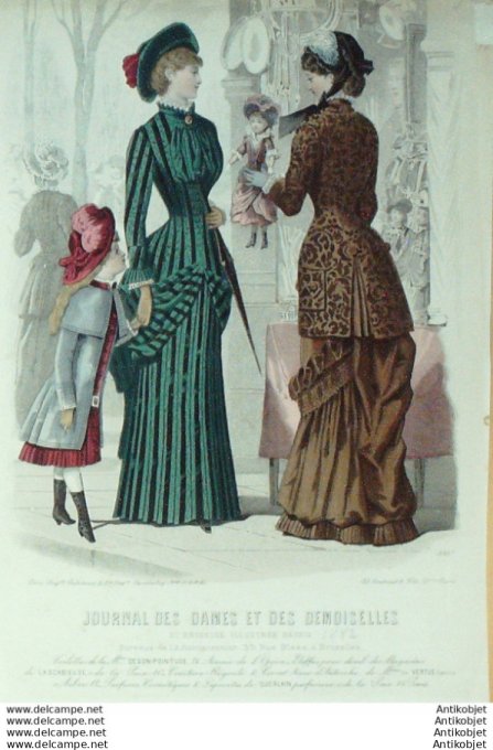 Journal des Dames Demoiselles 1882 # 1880 (Maison Plument) mariées