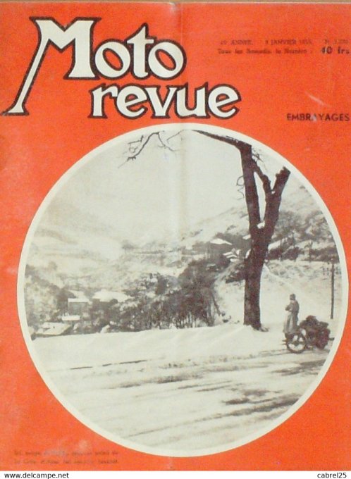 Moto Revue 1952 n° 1220 250 Awo Ardie Twin 350 Benelli 125 Bmw R 25 3 Scooter speed