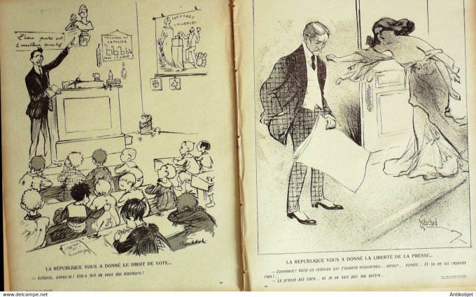 L'Assiette au beurre 1907 # 319 La question sociale Bernard Edouard