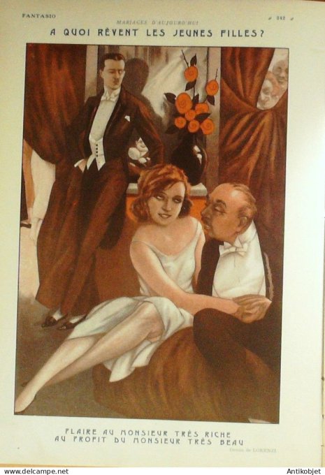 Fantasio 408 1924 Willette Jaques Gerbault Giffey Lorenzi Jasmine Vallee