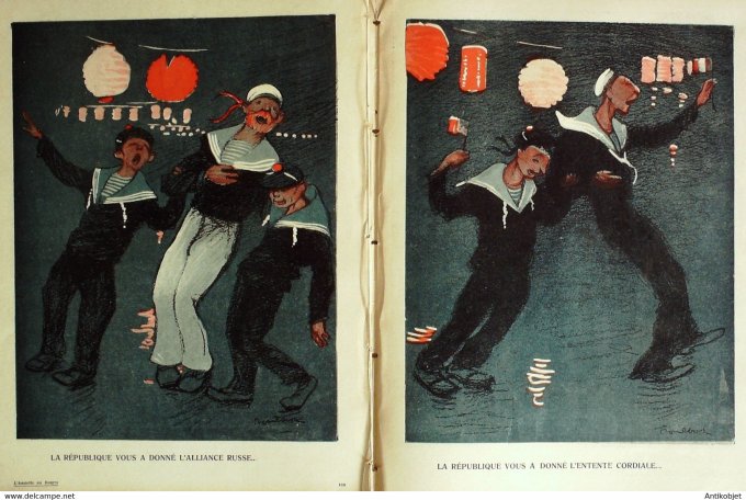 L'Assiette au beurre 1907 # 319 La question sociale Bernard Edouard