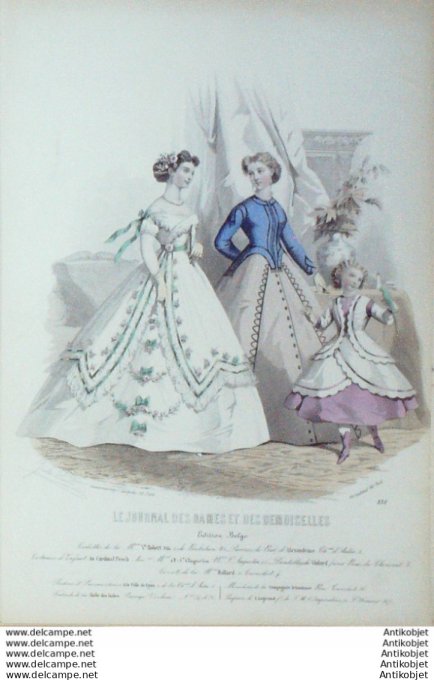 Journal des Dames Demoiselles 1866 # 836 (Maison Alexandrine)