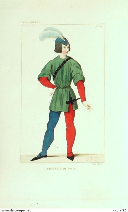 Portrait Page 14ème 1852