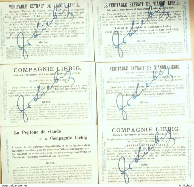 Chromo Liebig Sang  735 Golfes (1903)