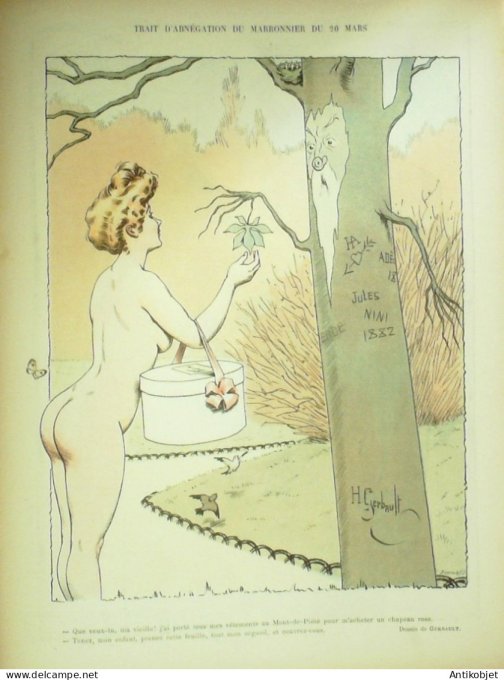 Le Rire 1904-03-19 #  59 Journal humoristique Ed.Originale Le Mikado