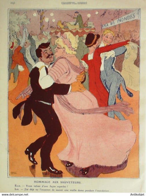 L'Assiette au beurre 1910 # 465 Fêtes de Charité Grandjouan