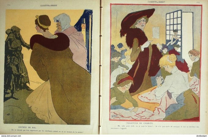 L'Assiette au beurre 1910 # 465 Fêtes de Charité Grandjouan