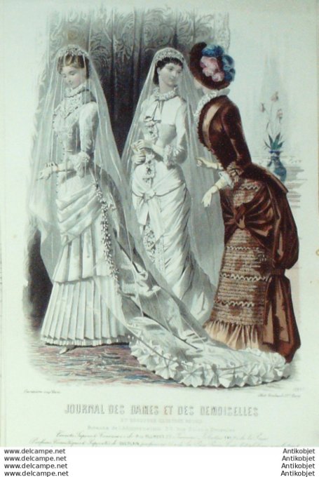 Journal des Dames Demoiselles 1882 # 1885 (Maison Plument)