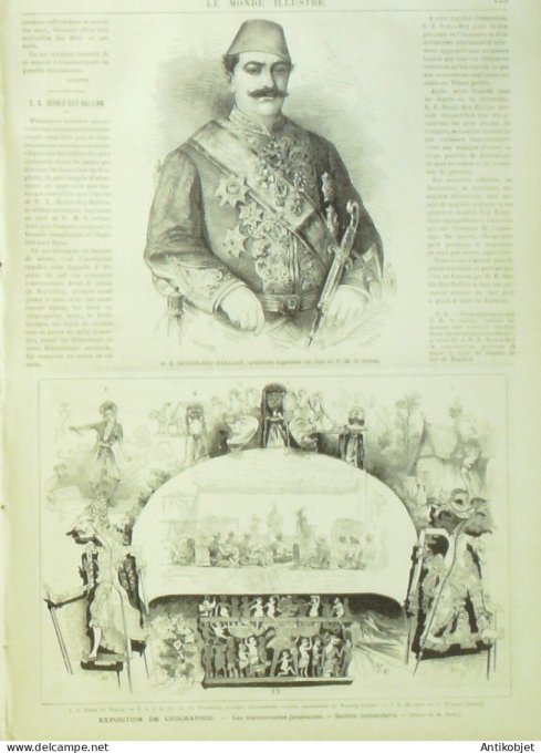 Le Monde illustré 1875 n°958 Irlande Dublin Herzégovieterbigne Selim Pacha Newesinge Russie S Peters